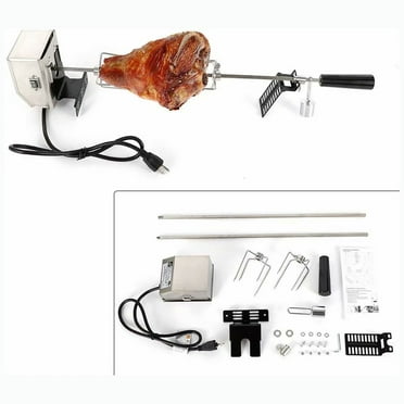 Electric BBQ Roast Rotisserie Grill Motor Rotator Outdoor Barbecue Tool 110/220V 